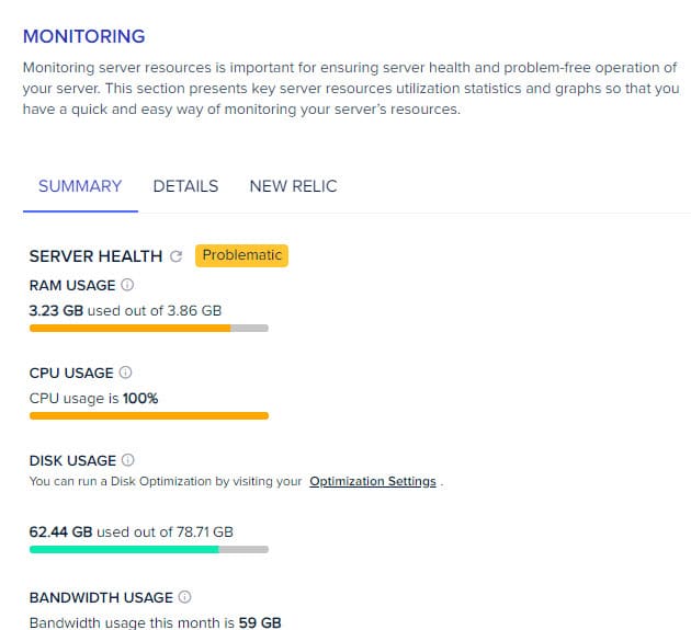 קריסת שרת בעקבות התקפת מניעת שירות